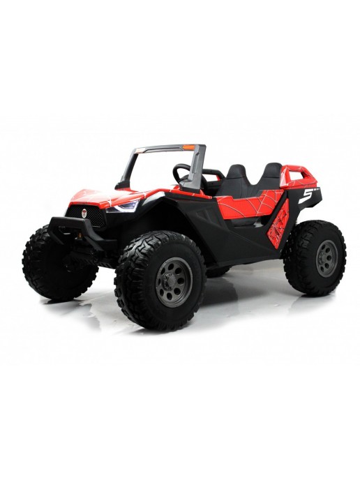 Детский электромобиль A707AA LUX 4WD красный Spider