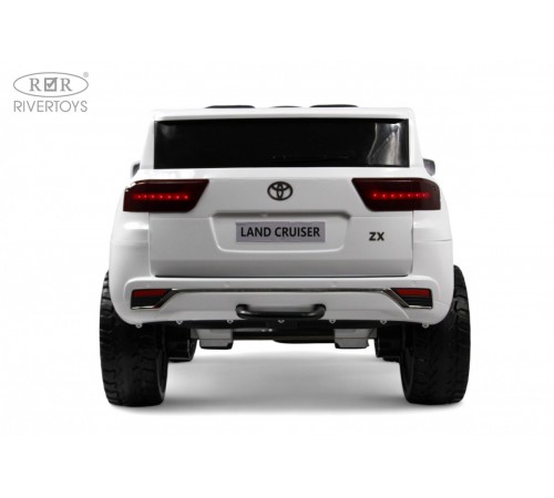 Детский электромобиль Toyota Land Cruiser 300 L999LL белый