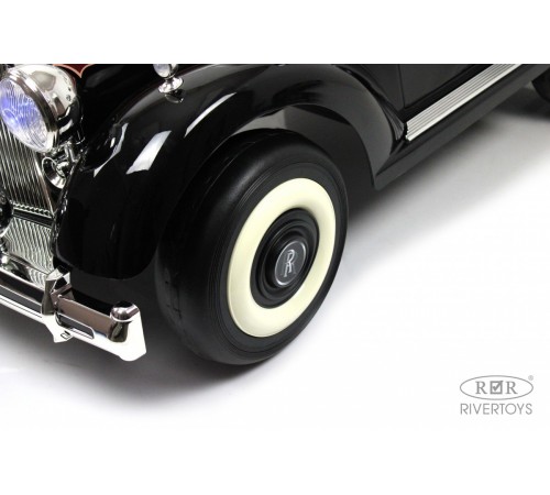 Детский электромобиль Rolls-Royce (E444EE) черный глянец Детский электромобиль Rolls-Royce (E444EE) черный глянец
