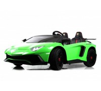 Детский электромобиль Lamborghini Aventador SV (M777MM) зеленый