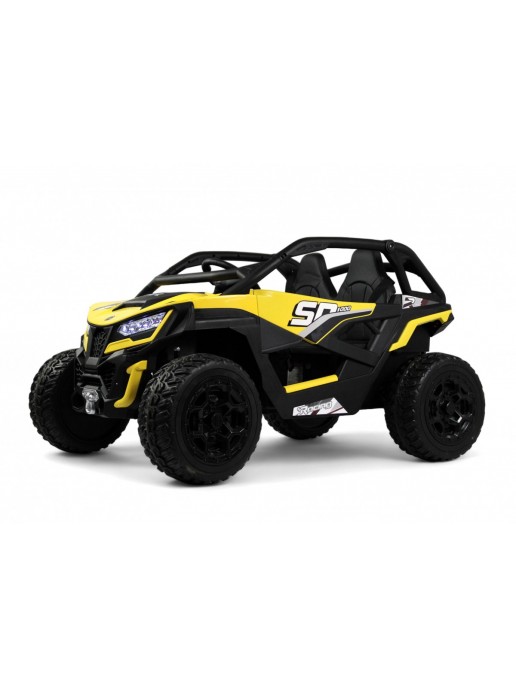 Детский электромобиль C555CC желтый