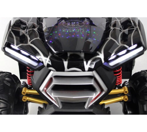 Детский электромобиль Z999VO черный спайдер