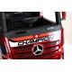 Детский электромобиль Mercedes-Benz Actros HL358 вишневый глянец