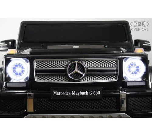 Детский электромобиль Mercedes-Maybach G650 Landaulet (M999MM) черный Детский электромобиль Mercedes-Maybach G650 Landaulet (M999MM) черный