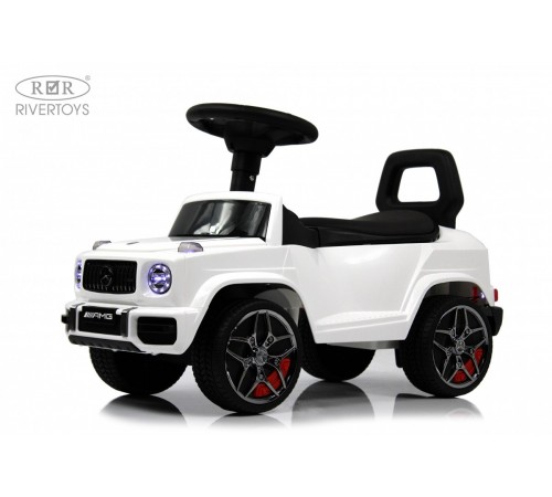 Детский толокар Mercedes-Benz G63 (Z001ZZ-D) белый бриллиант
