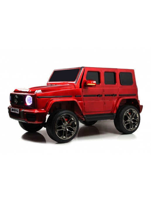 Детский электромобиль Mercedes-AMG G63 (G111GG ПТГ) красный глянец