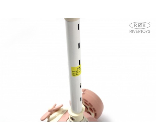 Детский самокат HB-8001 - 6 шт в упаковке (розовый - 2, коричневый - 2, зеленый - 2)