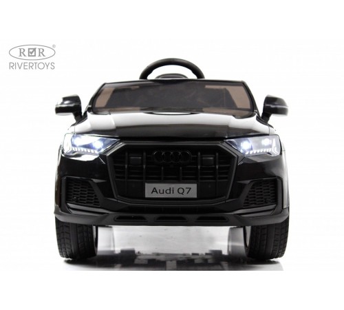 Детский электромобиль AUDI Q7 (HL678) черный глянец Детский электромобиль AUDI Q7 (HL678) черный глянец