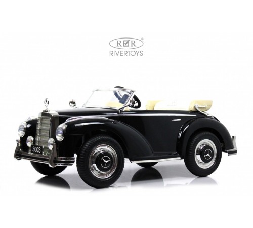Детский электромобиль Mercedes-Benz 300S черный глянец Детский электромобиль Mercedes-Benz 300S черный глянец