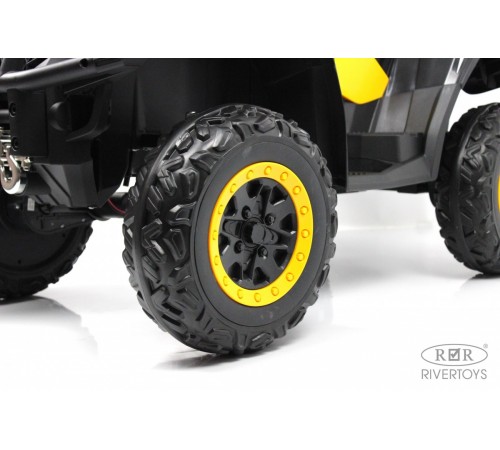 Детский электроквадроцикл T001TT 4WD желтый Детский электроквадроцикл T001TT 4WD желтый