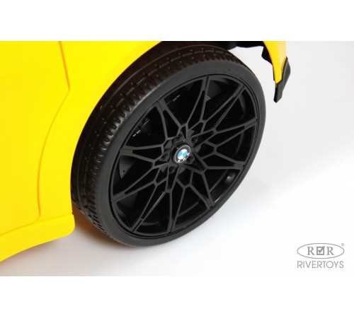 Детский электромобиль BMW M4 (A004AA) желтый Детский электромобиль BMW M4 (A004AA) желтый