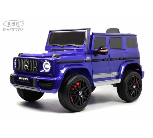 Детский электромобиль Mercedes-Benz G63 4WD (K999KK) синий глянец