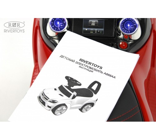 Толокар Mercedes-Benz A888AA (ЛИЦЕНЗИОННАЯ МОДЕЛЬ) красный