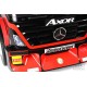 Детский электромобиль Mercedes-Benz Axor с прицепом (H777HH) красный