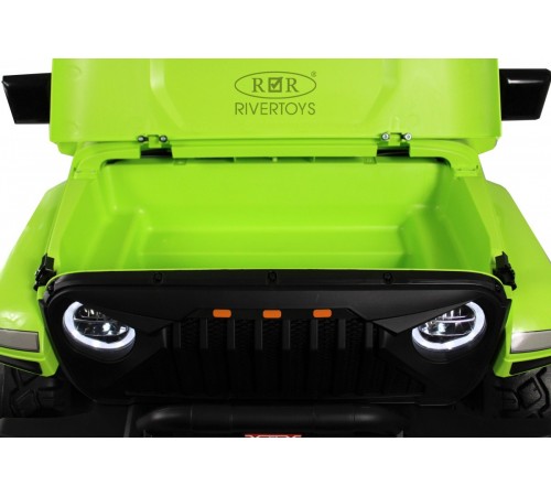 Детский электромобиль Jeep A222AA зеленый Детский электромобиль Jeep A222AA зеленый