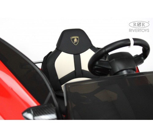 Детский электромобиль Lamborghini Aventador SVJ (A333MP) красный Детский электромобиль Lamborghini Aventador SVJ (A333MP) красный