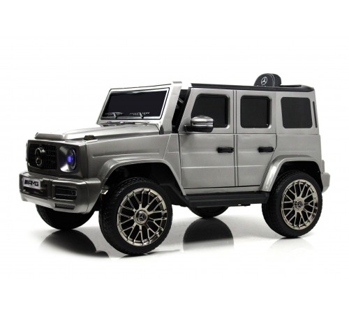 Детский электромобиль Mercedes-AMG G63 4WD (G333GG) серый глянец Детский электромобиль Mercedes-AMG G63 4WD (G333GG) серый глянец