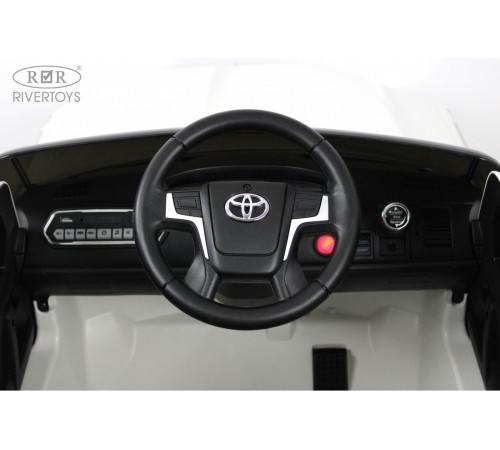 Детский электромобиль Toyota Land Cruiser 200 (JJ2022) белый