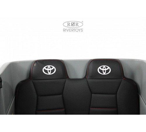 Детский электромобиль Toyota Land Cruiser 300 L999LL серый