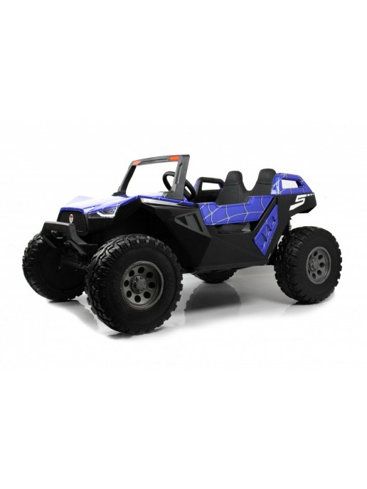 Детский электромобиль A707AA LUX 4WD синий Spider