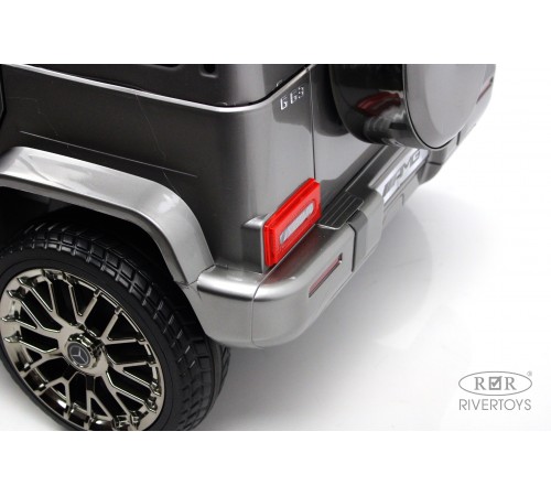 Детский электромобиль Mercedes-AMG G63 4WD (G333GG) серый глянец Детский электромобиль Mercedes-AMG G63 4WD (G333GG) серый глянец