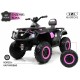 Детский электроквадроцикл T001TT 4WD розовый