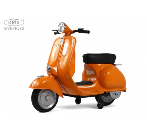 Детский электроскутер VESPA (M888MM) оранжевый