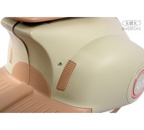 Детский электроскутер K444PX зеленый