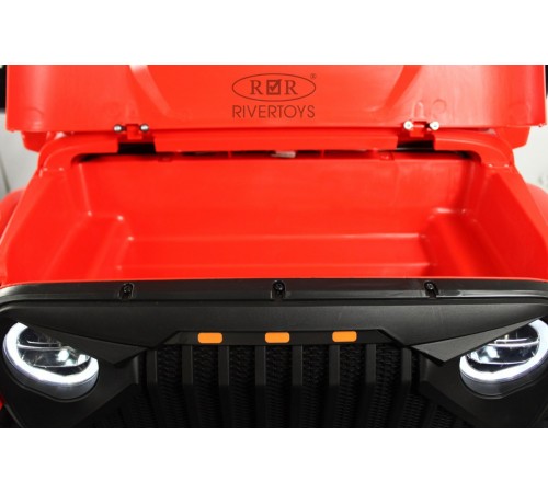 Детский электромобиль Jeep A222AA красный