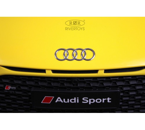 Детский электромобиль AUDI R8 (M333MM) желтый Детский электромобиль AUDI R8 (M333MM) желтый