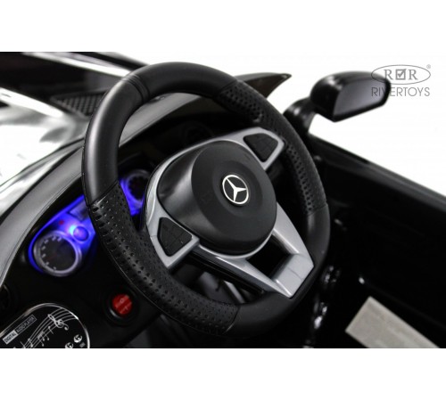 Детский электромобиль Mercedes-Benz AMG GT X777XX черный глянец Детский электромобиль Mercedes-Benz AMG GT X777XX черный глянец