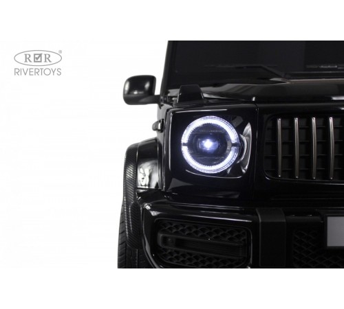 Детский электромобиль Mercedes Benz G63 Y777YY черный глянец Детский электромобиль Mercedes Benz G63 Y777YY черный глянец