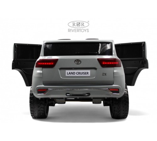 Детский электромобиль Toyota Land Cruiser 300 L999LL серый