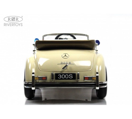Детский электромобиль Mercedes-Benz 300S бежевый Детский электромобиль Mercedes-Benz 300S бежевый