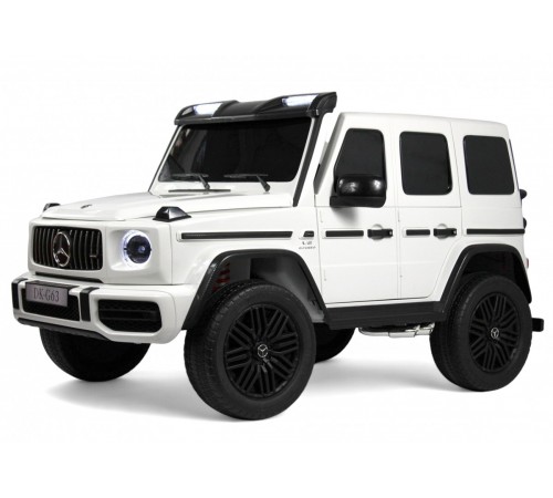Детский электромобиль Mercedes Benz G63 Y777YY белый Детский электромобиль Mercedes Benz G63 Y777YY белый