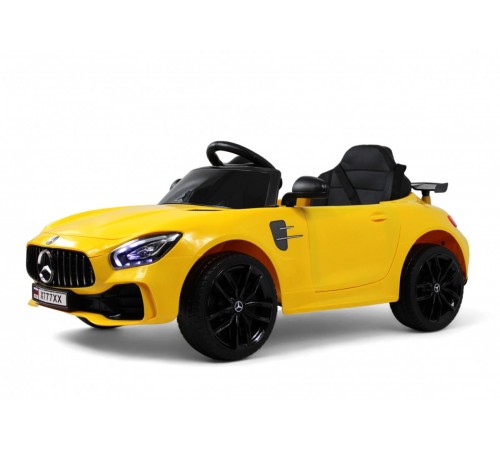 Детский электромобиль Mercedes-Benz AMG GT X777XX желтый Детский электромобиль Mercedes-Benz AMG GT X777XX желтый