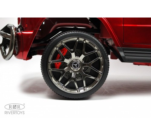 Детский полноприводный электромобиль Mercedes-AMG G63 S307-4WD (Лицензия) с дистанционным управлением вишневый глянец Детский полноприводный электромобиль Mercedes-AMG G63 S307-4WD (Лицензия) с дистанционным управлением вишневый глянец