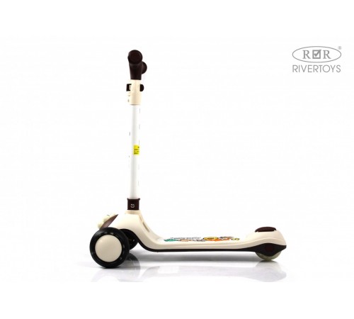 Детский самокат HB-8002 - 6 шт в упаковке (розовый - 2, коричневый - 2, зеленый - 2)