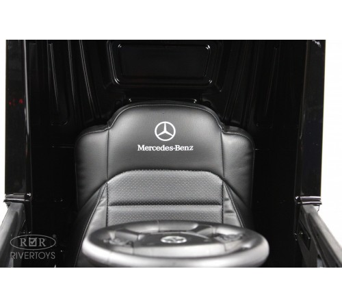 Детский электромобиль Mercedes-Benz Actros HL358 черный глянец