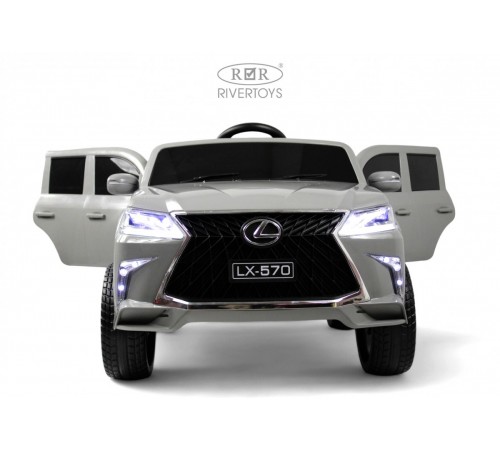 Детский электромобиль Lexus 570 (E555EE) серый Детский электромобиль Lexus 570 (E555EE) серый
