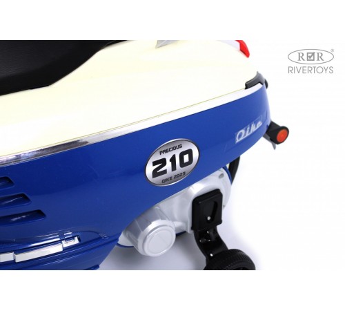 Детский электромотоцикл Z222ZZ синий Детский электромотоцикл Z222ZZ синий