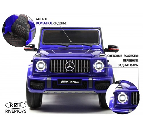 Детский электромобиль Mercedes-AMG G63 K999KK (Лицензия) с дистанционным управлением Детский электромобиль Mercedes-AMG G63 K999KK (Лицензия) с дистанционным управлением