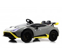Детский электромобиль Lamborghini Huracán STO E888EE серый