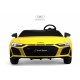 Детский электромобиль AUDI R8 (M333MM) желтый