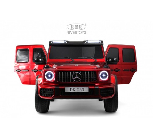 Детский электромобиль Mercedes Benz G63 Y777YY красный глянец Детский электромобиль Mercedes Benz G63 Y777YY красный глянец