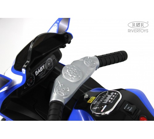 Детский электромотоцикл K222AM синий Детский электромотоцикл K222AM синий