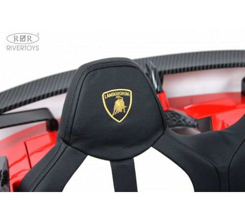 Детский электромобиль Lamborghini Aventador SVJ (A111MP) красный Детский электромобиль Lamborghini Aventador SVJ (A111MP) красный