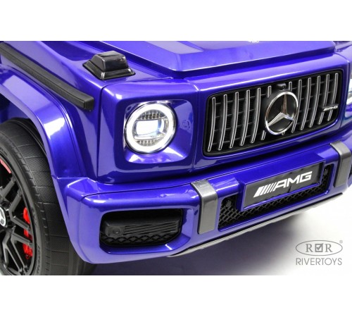 Детский электромобиль Mercedes-Benz G63 4WD (K999KK) синий глянец