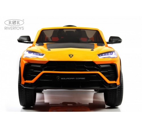 Детский электромобиль Lamborghini Urus (E777EE) оранжевый Детский электромобиль Lamborghini Urus (E777EE) оранжевый