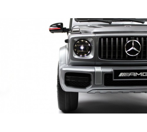 Детский электромобиль Mercedes-Benz G63 (K999KK) серый глянец